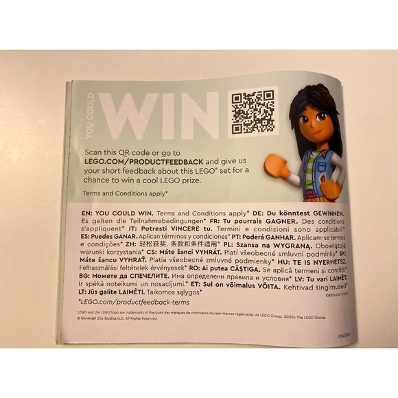 Lego MANUAL ONLY Wicked Elphaba & Glinda Figures #75682 Plus Bonus - Picture 5 of 8